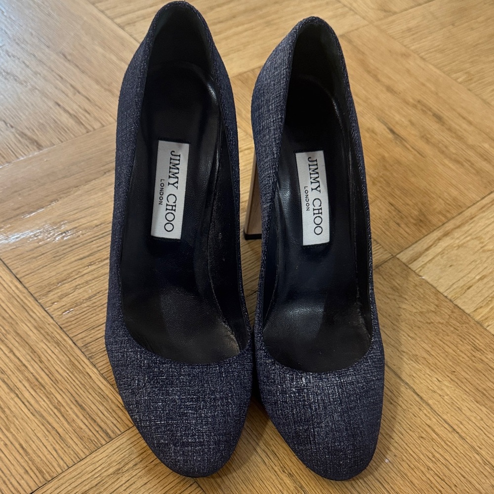 Jimmy Choo Women's Dark Gray Heels